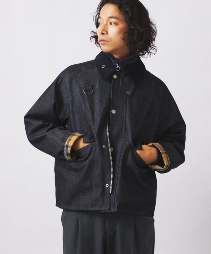 予約》BARBOUR / バブアー 別注 デニム スぺイジャケット