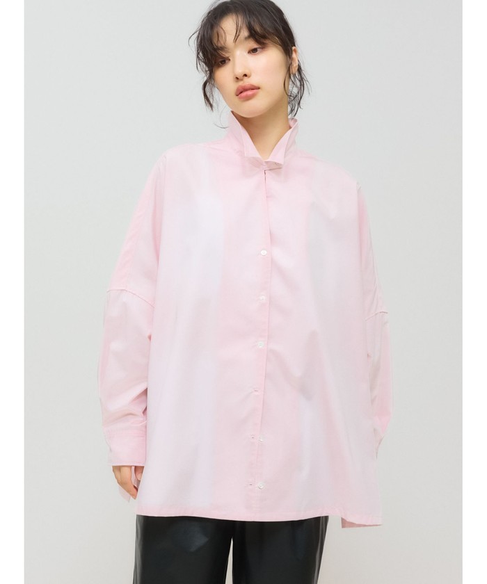 KURUMIポンチョ MIDIUMISOLID for Ladies スキッパーポンチョシャツ(508490253