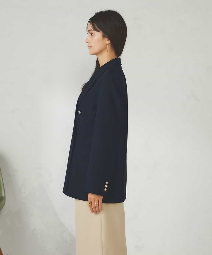 【新品・未使用】Vinヴァン ダブルブレスト デザイン ジャケット 新品・未使用】Vinヴァン ダブルブレスト デザイン ジャケット
