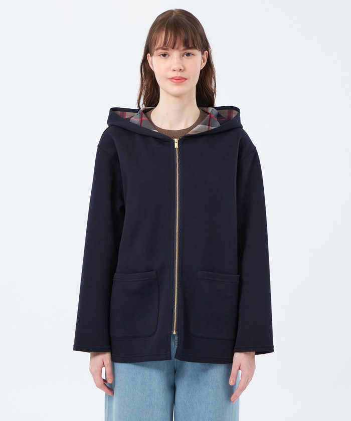 【美品】✨マッキントッシュフィロソフィー ハウスチェック ダンボール ジャケット ハウスチェックダンボールコーディガン ミドル
