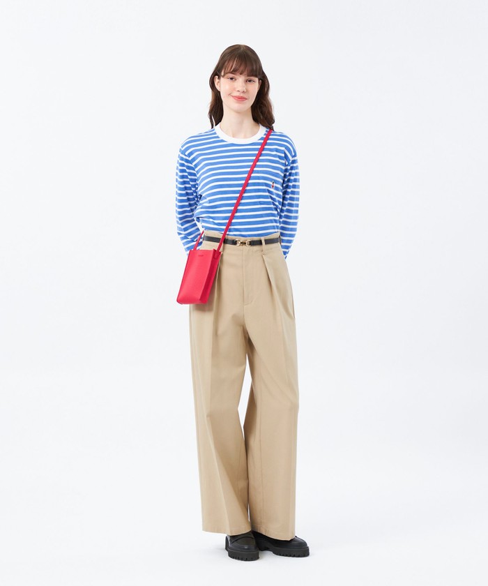 MACKINTOSH PHILOSOPHY   フロントタックワイドチノパンツ インタックワイドチノパンツ(508419161) | マッキントッシュ