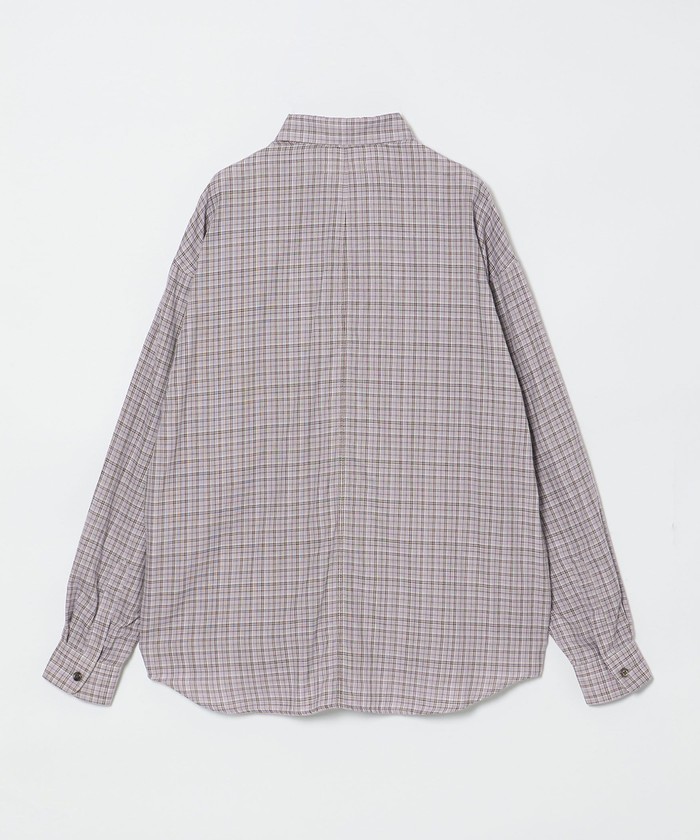 THE BOlDMAN ダブルガーゼチェックシャツ セール】Doublegaze Check Shirts / ダブルガーゼチェックシャツ