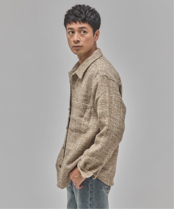 エディフィスブルゾン E.LINEN VISCOSE ZIP ブルゾン（その他ブルゾン／アウター