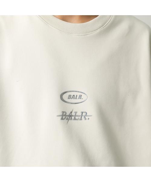 【タカ】BALR. ボーラー ロゴ スウェット トレーナー グレー balr.ボーラーロゴデザイントレーナースウェット灰色Mサイズ