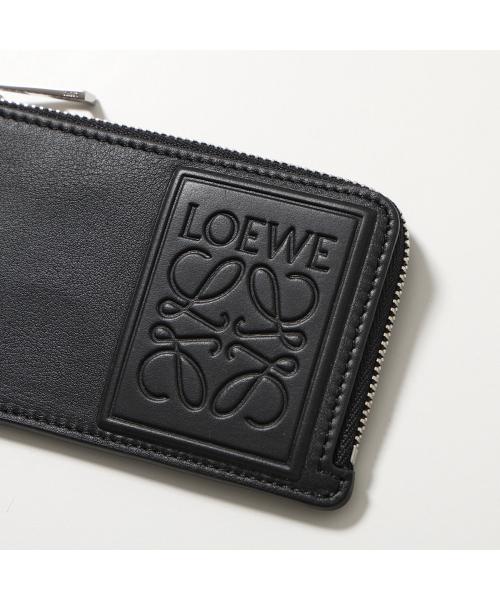 LOEWE ブラック コインケース ラウンドファスナーコインケース ブラック ヴィンテージ|ロエベ