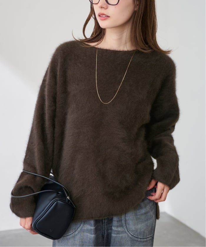 フレームワーク FOX/CASHMERE ボートネック プルオーバー ≪追加予約≫FOX/CASHMERE ボートネック プルオーバー(508494821