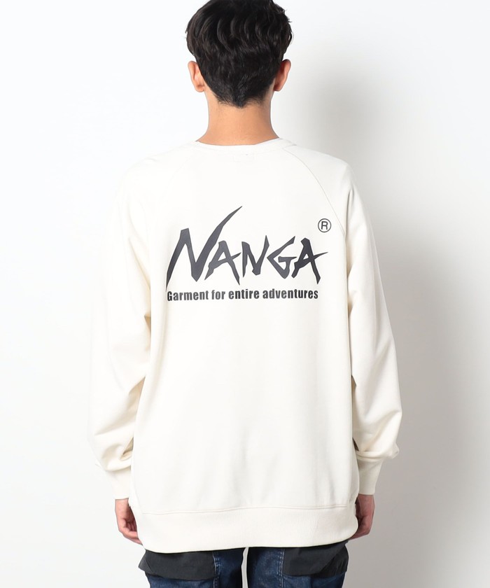 NANGA ナンガ グラフィックプリント スウェット Mサイズ NANGA トレーナー スウェット 「NANGA/ナンガ」 別注 ボックス