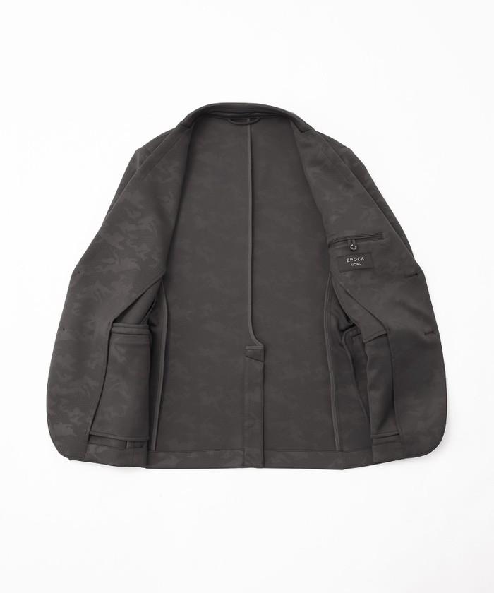 【新品】EPOCA UOMO グレーのジャケット　2つボタン⭐️ 新品】EPOCA UOMO グレーのジャケット 2つボタン⭐️ 公式