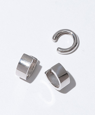 ピアス&イヤカフ(3点セット)/JUPITER
