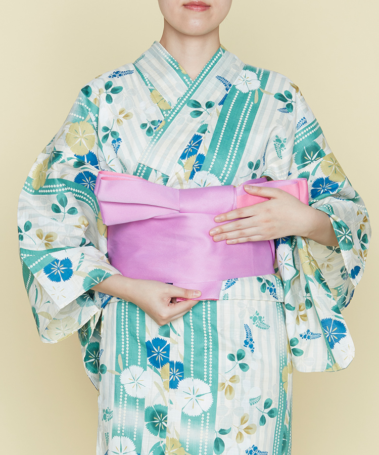 独特の上品 ひとりでできる浴衣の着付けマニュアル｜ファッション通販 d fashion 着物・浴衣