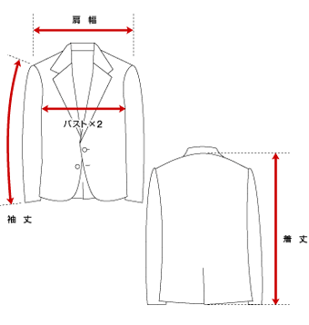実寸の測り方 Men D Fashion