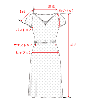 実寸の測り方 ウサギオンライン商品 D Fashion