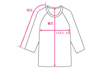 ラグランスリーブ