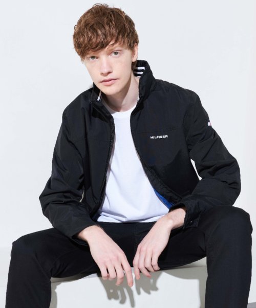 クーポン セール Off Web限定 ロゴナイロンブルゾン トミーヒルフィガー Tommy Hilfiger D Fashion