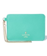LANVIN en Bleu(BAG)/リュクサンブールカラー　パスケース ブルー2/LB0002530