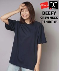 JEANS MATE/【HANES】BEEFY ビーフィー Tシャツ  1P　H5180 ヘビーウェイト タフで型崩れしにくい/002113835