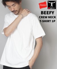 JEANS MATE/【HANES】BEEFY ビーフィー Tシャツ  1P　H5180 ヘビーウェイト タフで型崩れしにくい/002113835