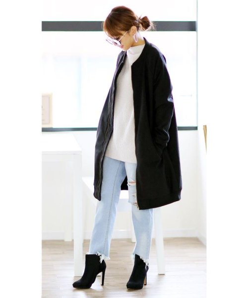 Beatrice ブルゾン レディース 冬 コート Ma 1 アウター ロング丈 フ アンドミー And Me D Fashion Beatrice ブルゾン レディース 冬 コート Ma 1 アウター ロング丈 フ アンドミー And Me D Fashion