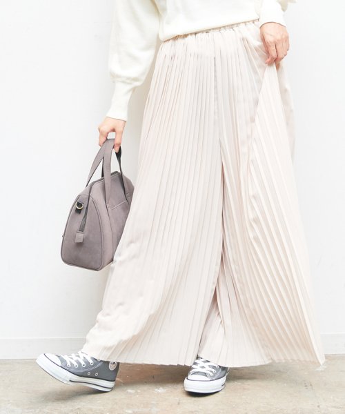 セール 70 Off ヴィンテージサテンプリーツスカンツ ロペピクニック Rope Picnic D Fashion