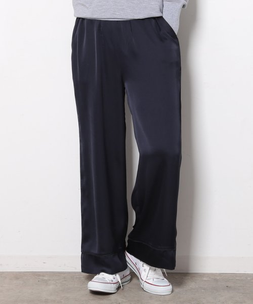 セール セットアップ対応商品 パジャマ風サテンパンツ ロペピクニック Rope Picnic D Fashion セール セットアップ対応商品 パジャマ風サテンパンツ ロペピクニック Rope Picnic D Fashion