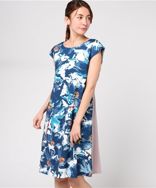 セール オリジナルプリント前後２wayワンピース ブージュルード Bou Jeloud D Fashion