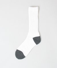 URBAN RESEARCH/WORK NOT WORK　2TONE S－RIB SOCKS/500182805