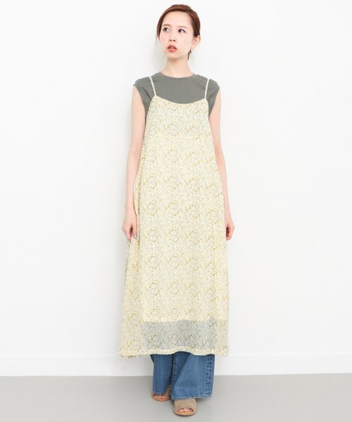 クーポン セール 50 Off Kbf 花柄シフォンキャミワンピース アーバンリサーチ アウトレット Urban Research Outlet D Fashion