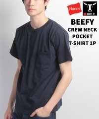 JEANS MATE/ジーンズメイト JEANS MATE 【HANES】BEEFY－T ポケットTシャツ/500197190