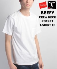JEANS MATE/ジーンズメイト JEANS MATE 【HANES】BEEFY－T ポケットTシャツ/500197190