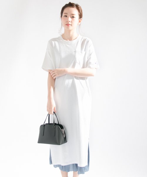 セール Off Champion Ur 別注ヘビーウエイトポケット付ワンピース アーバンリサーチ Urban Research D Fashion