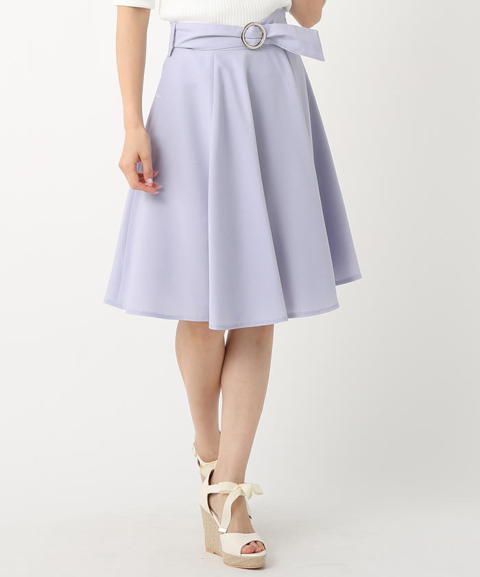 【未使用タグ付き】ミッシュマッシュ　フレアスカート　パール　M　ブラック MI1814EW062552_3_l.jpg