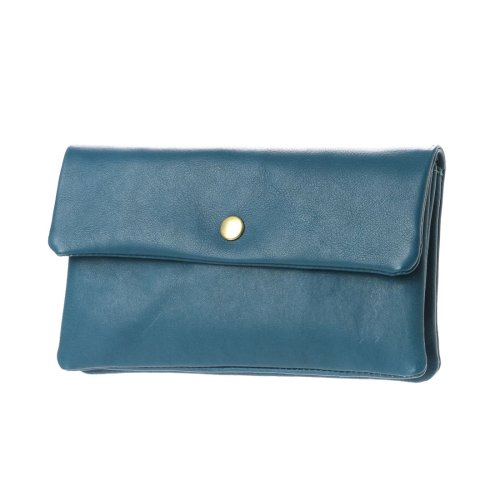 ペルケ perche / 牛革袋縫いかぶせ長財布