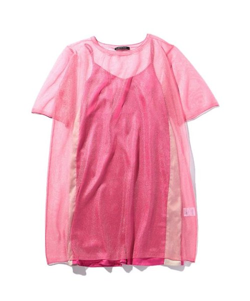 セール インナー付きシースルーワンピース ローズバッド Rose Bud D Fashion