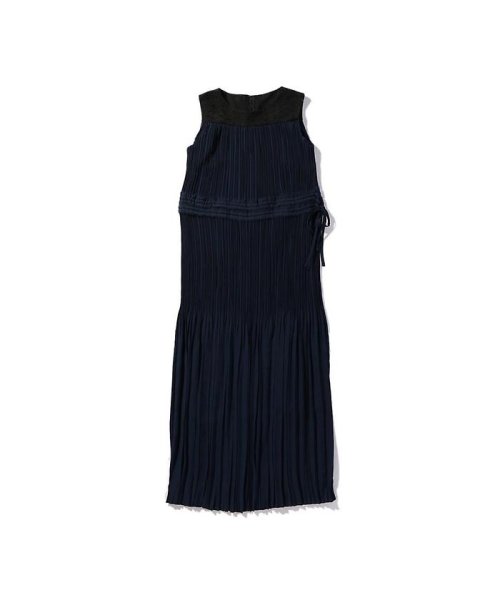 セール Web限定 バイカラープリーツワンピース ローズバッド Rose Bud D Fashion