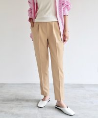 and　Me.../アンドミー andme きれいめツイル美脚テーパードパンツ センタープレスパンツ ウエストゴム/002008139