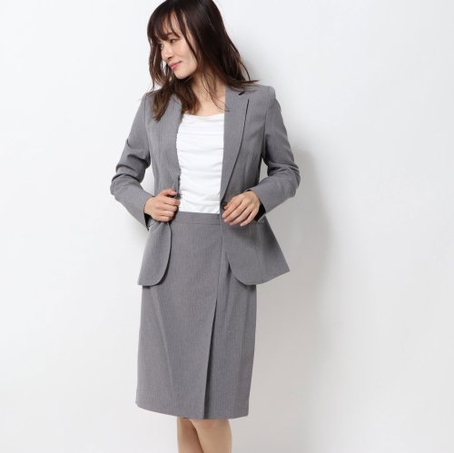 らく伸び 洗える 防シワ多機能マニッシュ４点スーツ 500427376 ラナン Ranan D Fashion