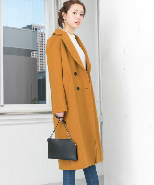セール 50%OFF】インナーダウン付きPコート(500510268 セール 50%OFF】インナーダウン付きPコート(500510268