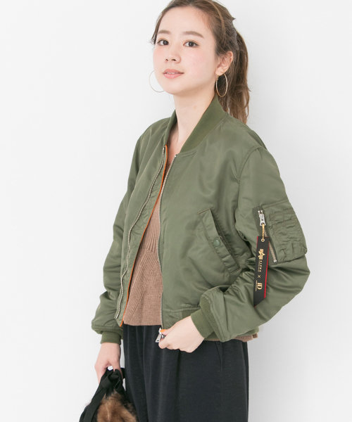 別注》ALPHA INDUSTRIES iD URBAN RESEARCH