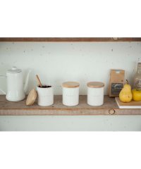 tosca/陶器キャニスター　トスカ　シュガー　ホワイト/500509080