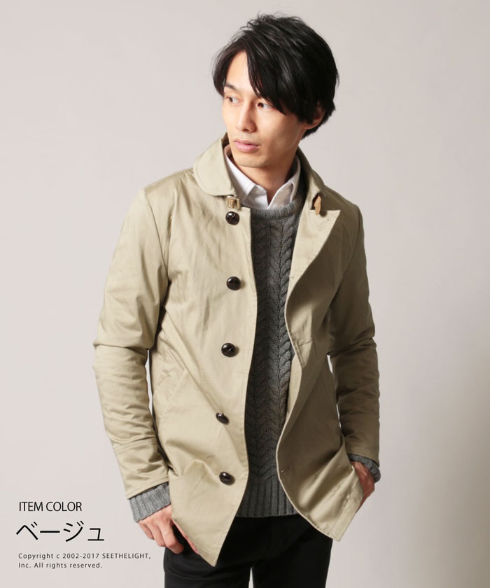 カジュアル THE CASUAL メンズ コート メンズファッション 秋 春 カジュアル THE CASUAL メンズ コート メンズファッション 秋 春