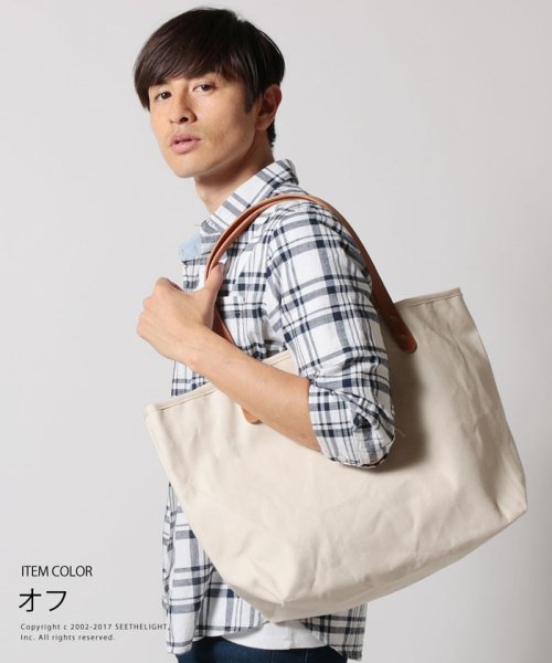 メンズ トートバッグ 春 夏 秋 冬 メンズファッション 撥水加工 キャンバス バッグ Spu スプ ザ カジュアル The Casual D Fashion