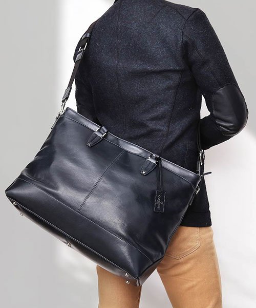 セール Guionnet ギオネ 書類収納 ビジネスバッグ 2way Totebag 手提げバッグ ショルダーバッグ トートバッグ トート 平手 本革 通勤 Pg ギオネ Guionnet D Fashion