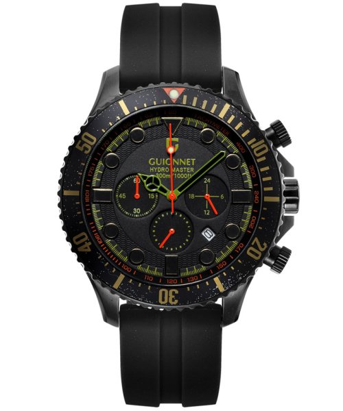 GUIONNET ギオネ HYDROMASTER ハイドロマスター CHRONOGRAPH クロノグラフ 300M防水 HM44 腕時計 メンズ
