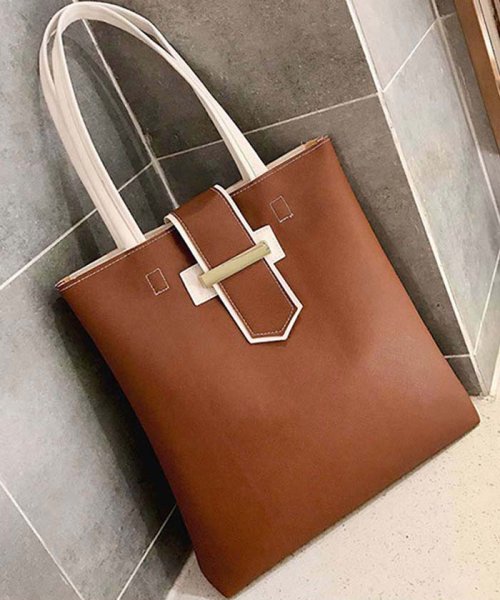 トートバッグ レディース 縦型 ワンショルダーバッグ 縦長 通勤 カバン ミニミニストア Miniministore D Fashion