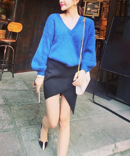 セール スカート レディース アシンメトリー タイトスカート セクシー ミニスカート 即納 ミニミニストア Miniministore D Fashion