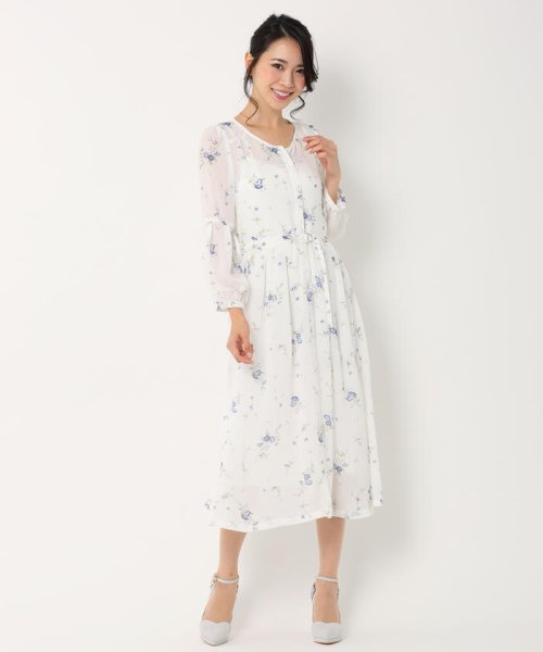 セール 50 Off 美人百花 Cancam Ray4月号掲載 花柄ロングワンピース ミッシュマッシュ Misch Masch D Fashion