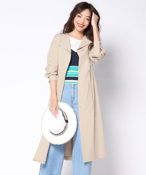 セール ドロストオーバースプリングコート 500719621 ビアッジョブルー Viaggio Blu D Fashion