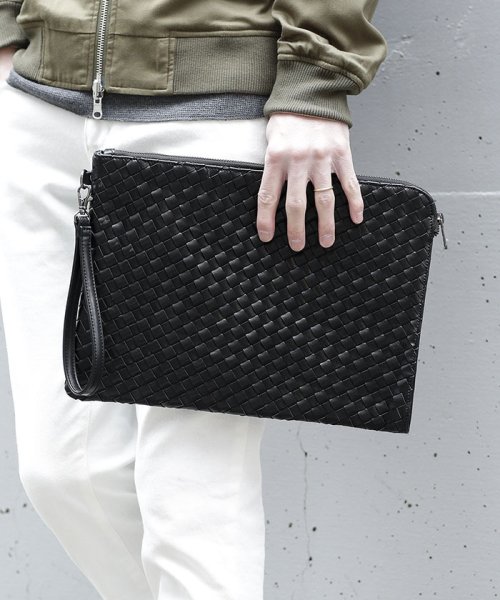 セール イントレチャート クラッチバッグ ナノ ユニバース Nano Universe D Fashion
