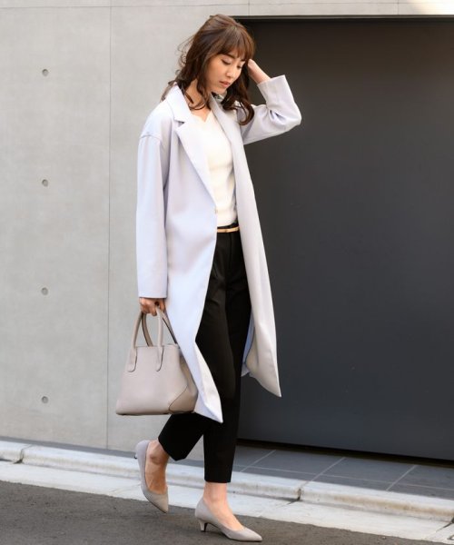 セール Andgirl Domani3月号掲載 小泉里子さん着用 チェスターコート 500708198 トーナル Tonal D Fashion