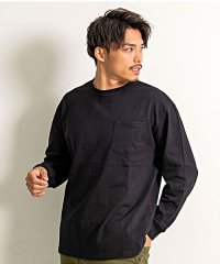 CavariA/CavariA USAコットンビッグシルエットクルーネック長袖Tシャツ メンズ 長袖 ロンT USAコットン 厚手 大きいサイズ ビッグシルエット オーバーサイ/500739132